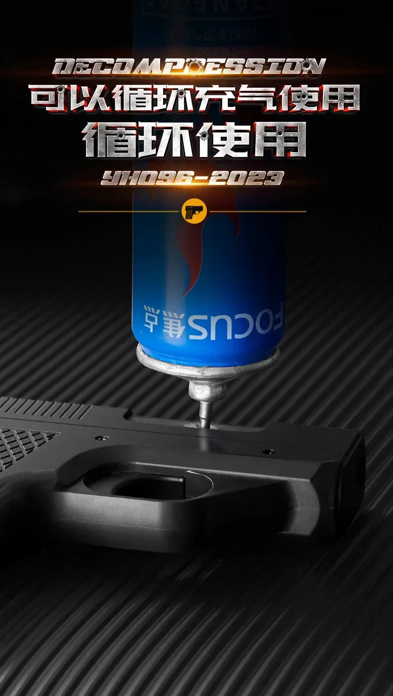 Pistol Style Lighters with 3 Cigarette Cases.