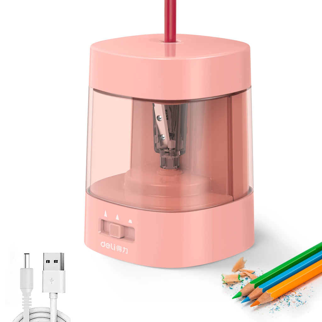 Deli Electric & Battery Pencil Sharpener.