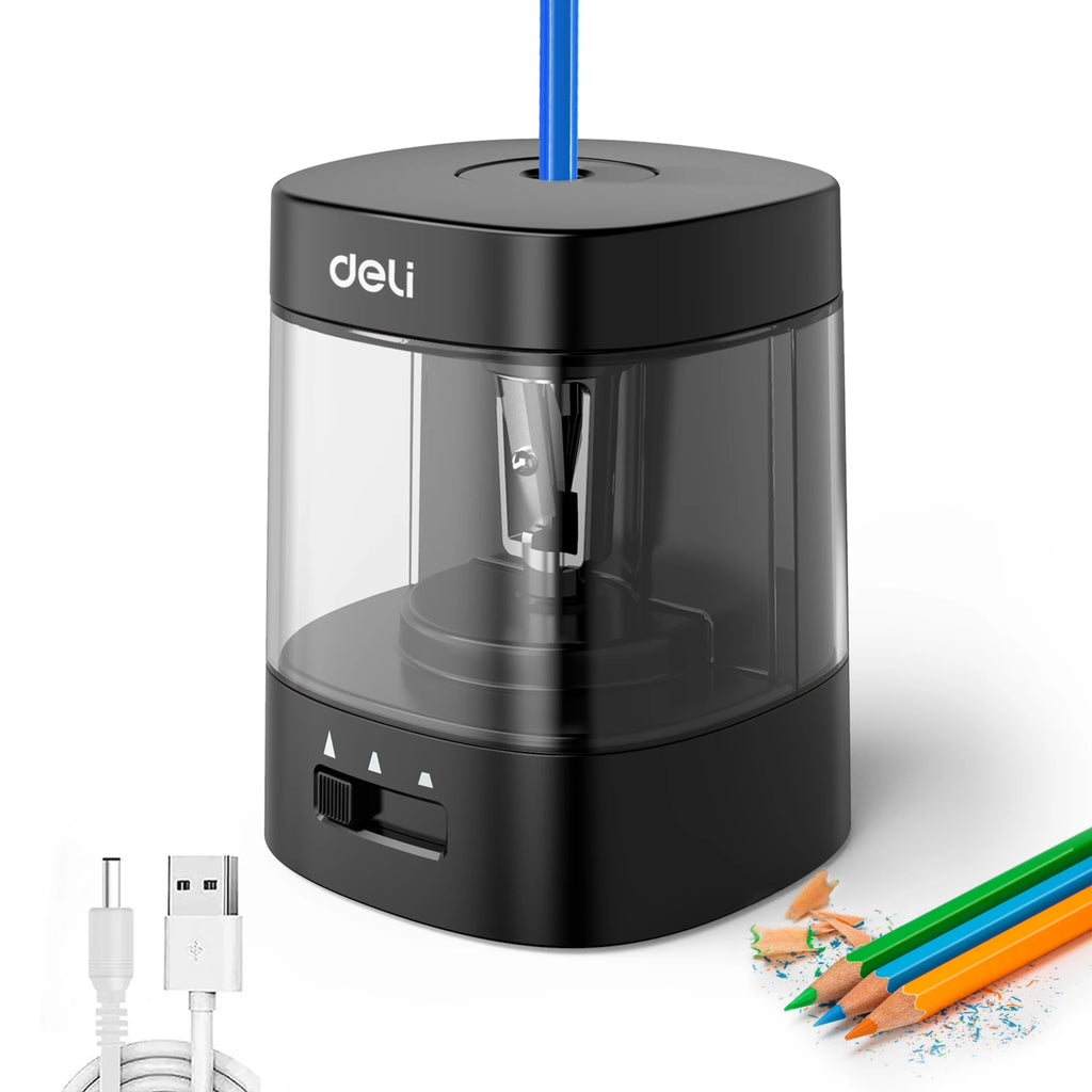 Deli Electric & Battery Pencil Sharpener.