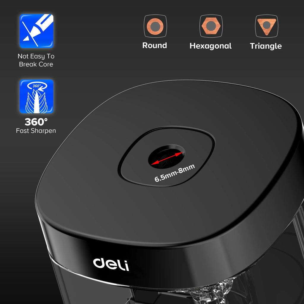 Deli Electric & Battery Pencil Sharpener.