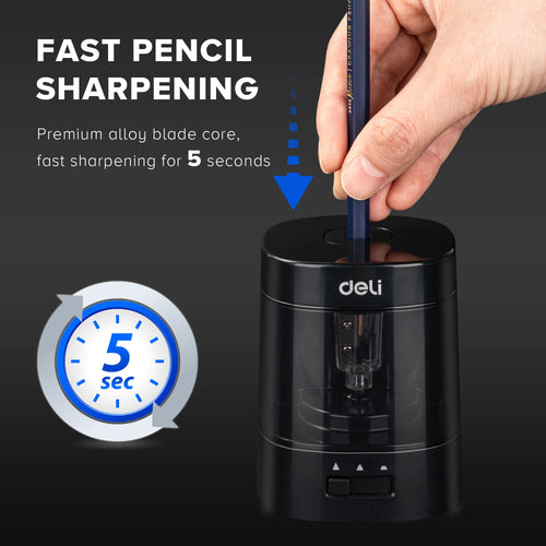 Deli Electric & Battery Pencil Sharpener.