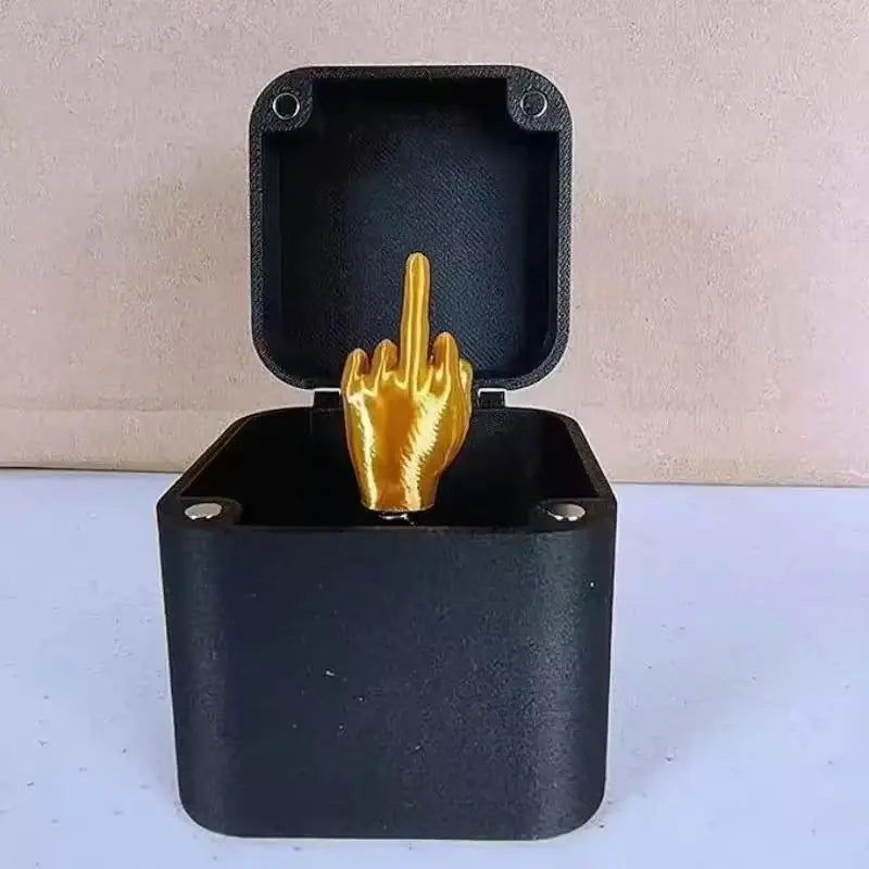Funny Prank Gift Middle Finger.