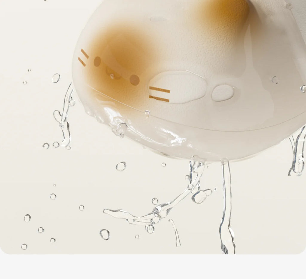 Waterpoof eva cat slippers with paw bottom outdoor garden.