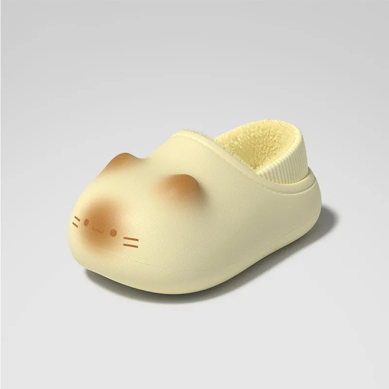 Waterpoof eva cat slippers with paw bottom outdoor garden.