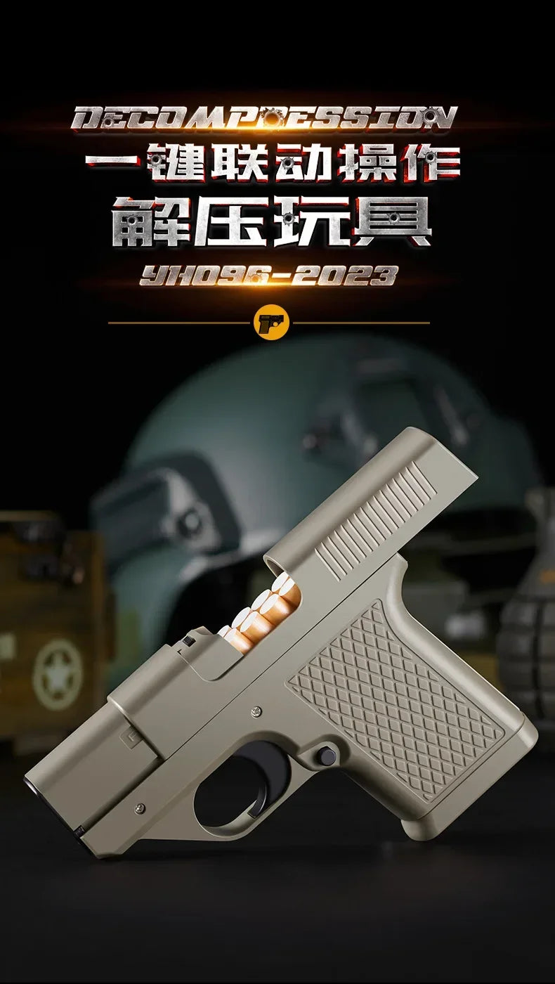 Pistol Style Lighters with 3 Cigarette Cases.